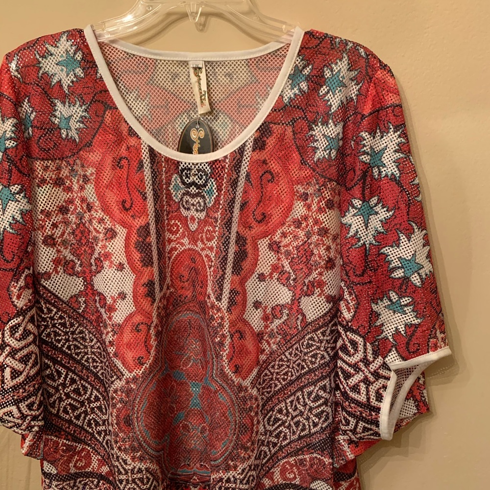 Shoreline Mesh Multicolored Top - Picture 2 of 3